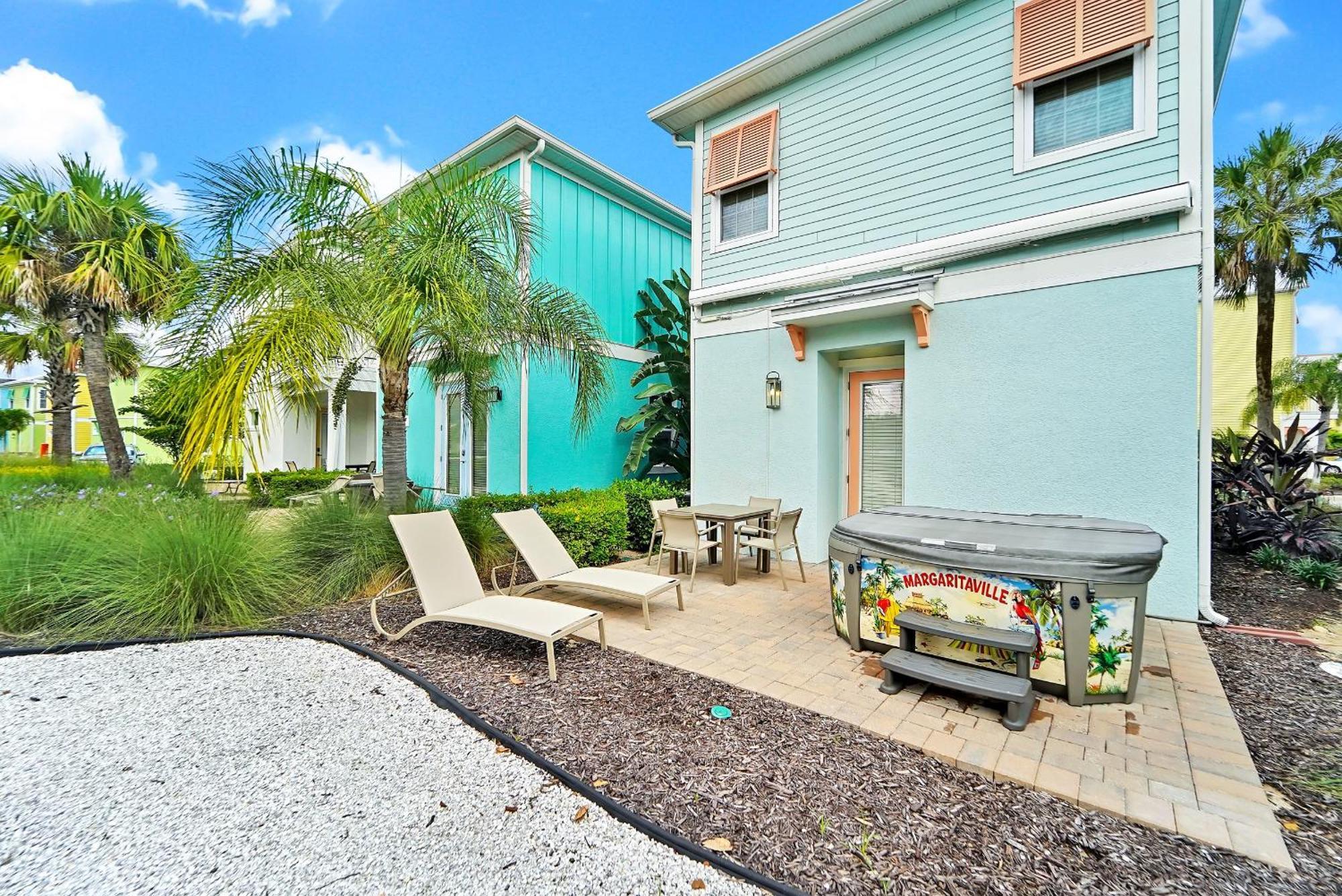 Tequila Sunrise Cottage With Private Hot Tub Near Disney With Margaritaville Resort Island H2O Access - 8008Dr أورلاندو المظهر الخارجي الصورة